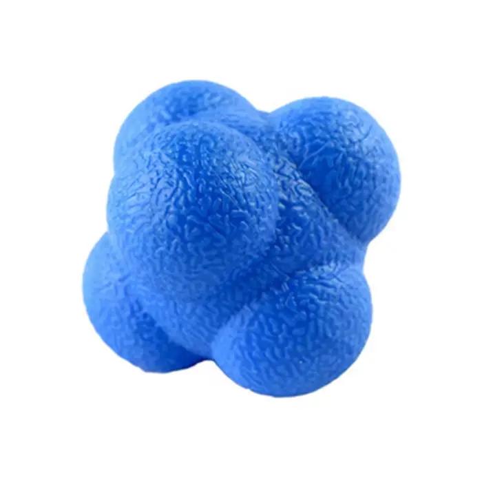 Ballon de réaction hexagonal pour l'entraînement d'agilité, idéal pour le basketball, le football, l