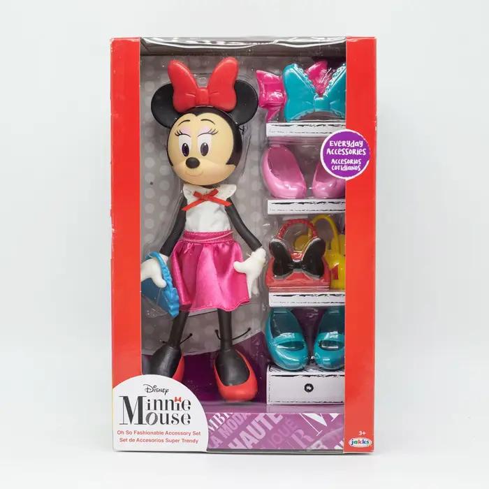 Disney Minnie Mouse mode habiller cadeaux jouet modèle figurines d'anime favoris recueillir ornement