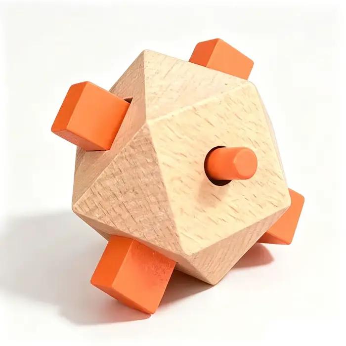 Casse-têtes en bois impossibles pour adultes et enfants – Défi logique et test d'intelligence diffic