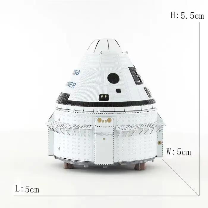 Exploration spatiale 3D Puzzle en métal navette Hubble télescope spatial Mars Rover modèle jouet pou