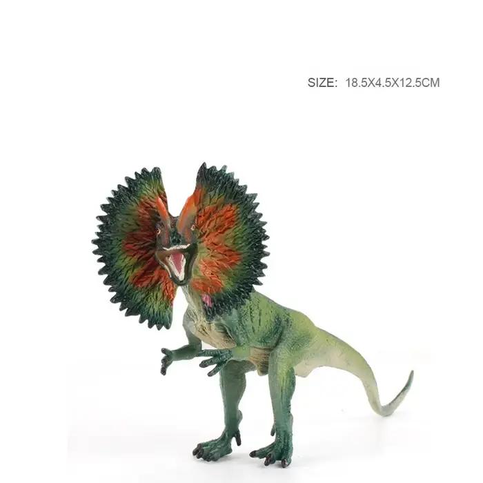 Figurines de dinosaures jurassiques t-rex Velociraptor Spinosaurus Dilophosaure, modèle Animal, Coll