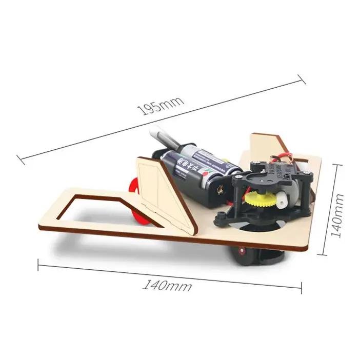 Bricolage évitement d'obstacles voiture Robot expérience scientifique technologie école primaire étu