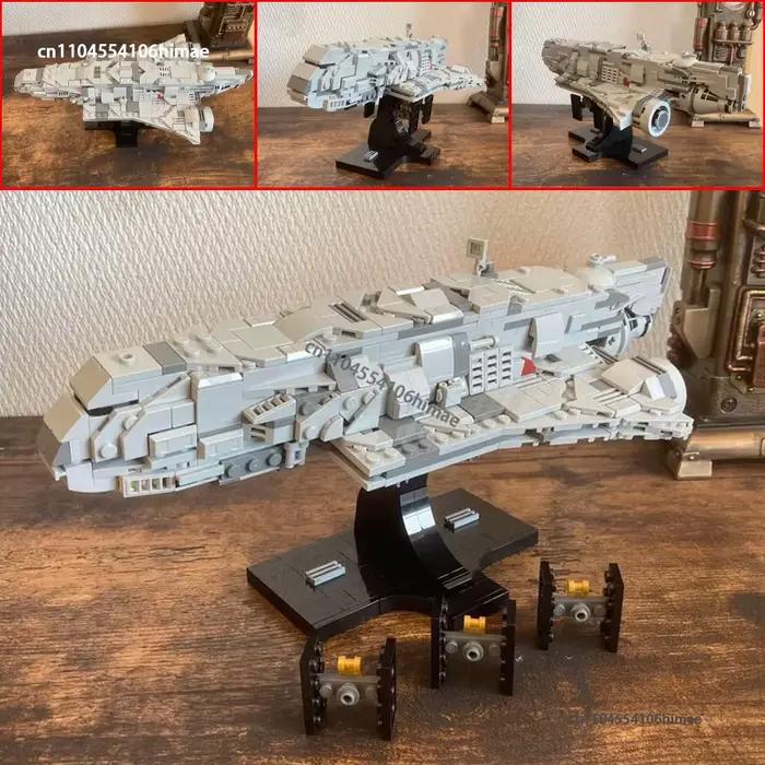 NOUVEAU Super Destroyer & Cruiser, série de vaisseaux spatiaux, blocs de construction militaires, id
