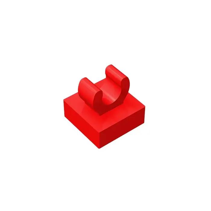 Gobricks GDS-818 carrelage spécial 1x1 avec Clip avec bords arrondis compatible avec lego 15712 2555