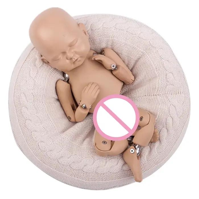 Mannequin de pose réaliste pour nouveau-né, accessoire de photographie articulé réglable pour salons