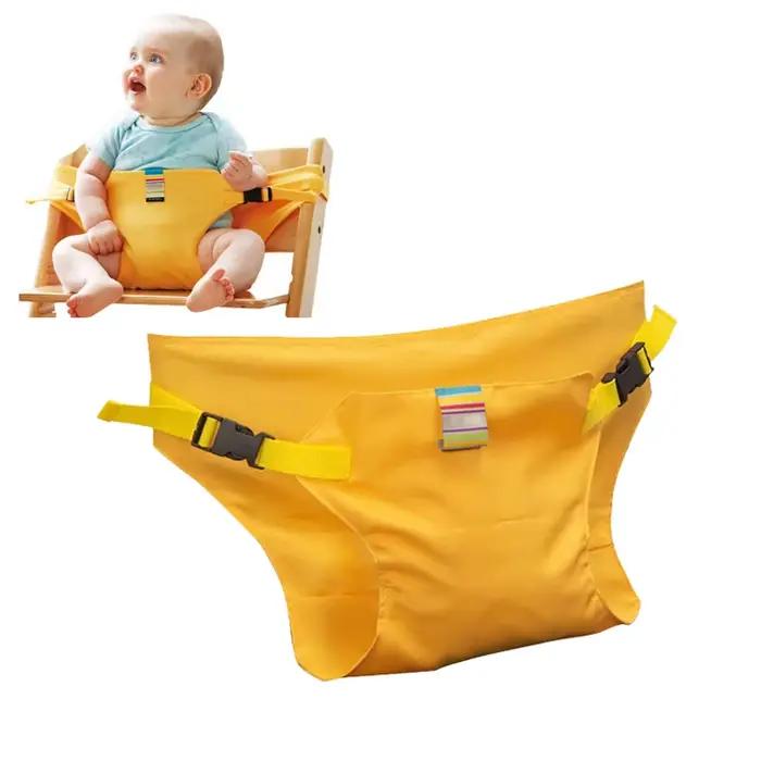 Coussin de chaise haute pour bébé, motif dessin animé, coussin de soutien doux, coussin lavable pour