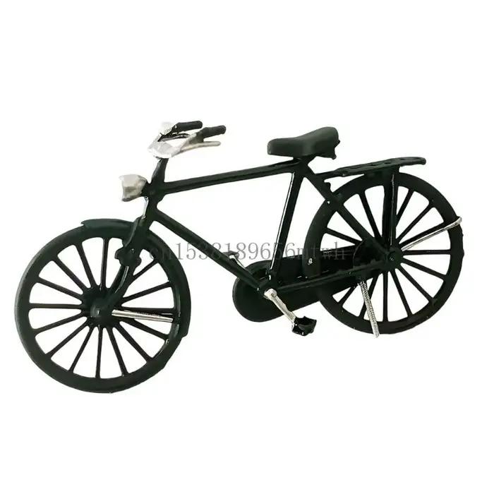 Ensemble figurines vélo pour hommes, ensemble modèles dioramas à l'échelle 1:64, pour décors mise en
