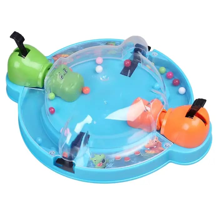 Jeu de société Hippo Bean Eating Board Game, jeu interactif familial, mini hippo qui avalerait des p