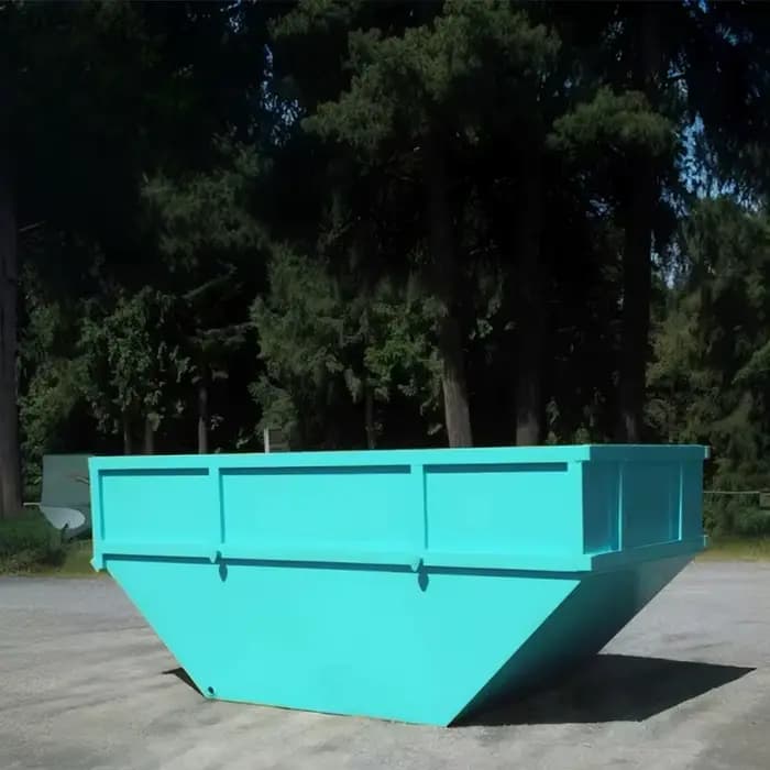 Poubelle à sauter en métal pour le recyclage des déchets extérieurs robustes en acier au carbone d'u