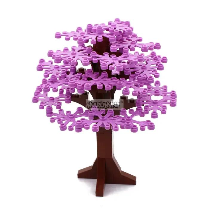 MARUMINE 90 pièces Ensembles de briques de construction en forme d'arbres Blocs MOC Plantes Naturell