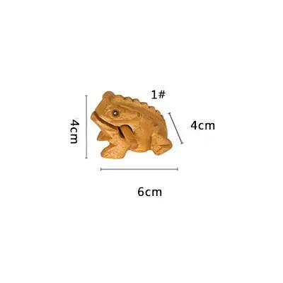Jouet grenouille porte-bonheur en bois, claquettes pour enfants, Instrument de musique, jouet à Perc