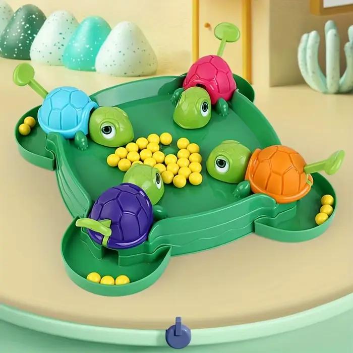 AIUAZA-Jeu de réunion de famille, amusant, tortue mangeant des haricots, jouet compétitif, fête pour