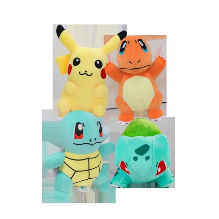 Jouet en peluche Charmander SLaura tle Bulbasaur pour enfants, modèle de figurine d'anime, cadeau d'