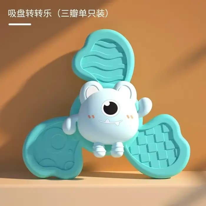 Jouets de bain pour bébé, ventouse de bain amusante, Spinner, hochets de dessin animé, jouets éducat