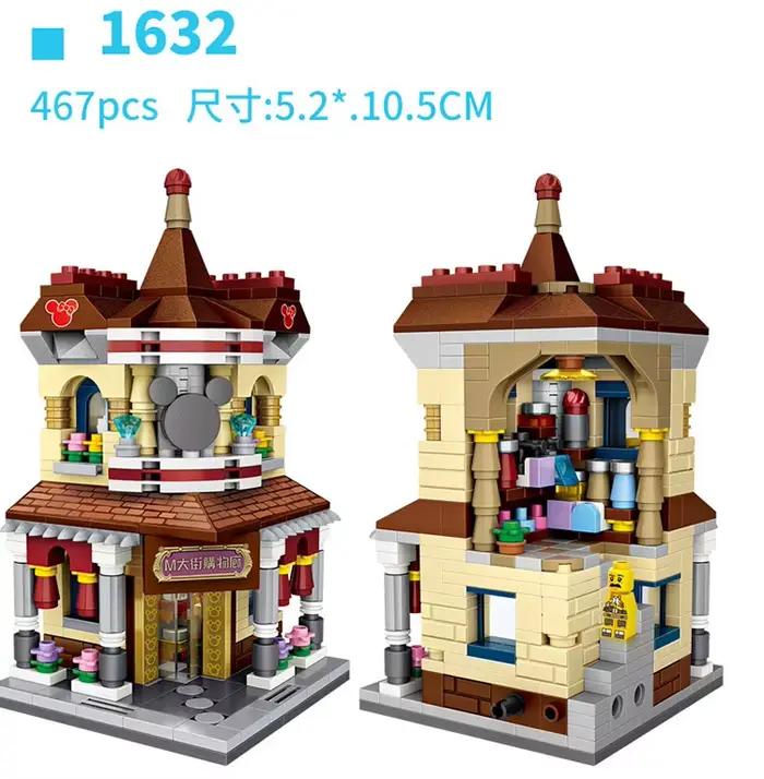 Mini blocs de construction City Street View : Boutique de cosmétiques pour chats, Magasin Little Bea