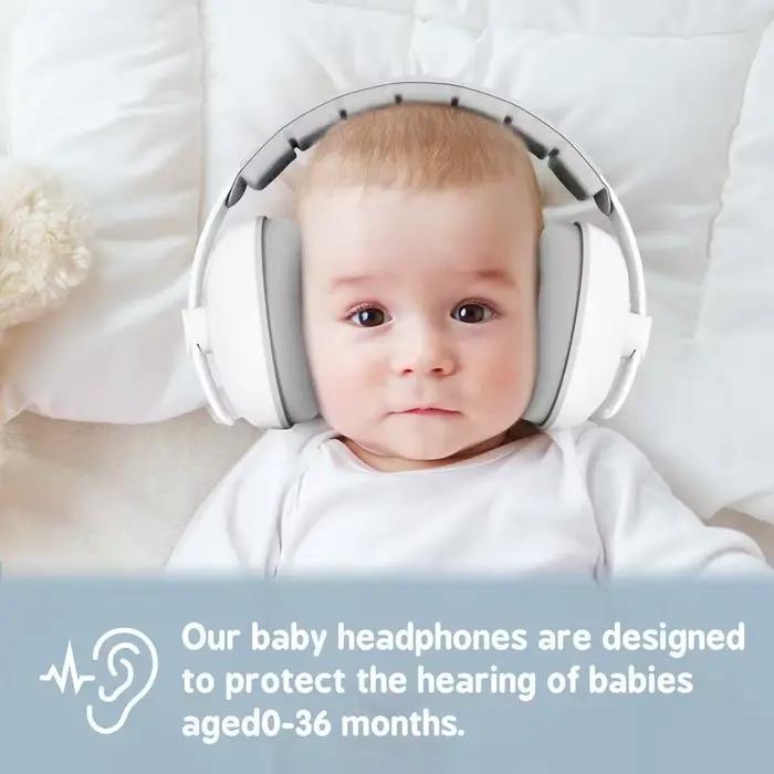 Protection auditive pour bébé, 1 pièce, casque antibruit pour le sommeil et les voyages, Protection 