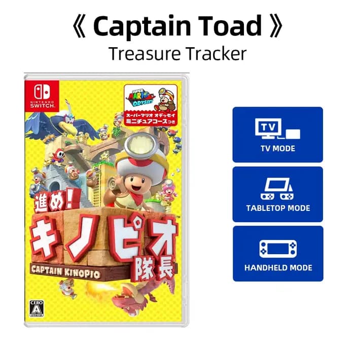Carte de jeu Nintendo Switch OLED Lite, services.com Toad, Wisure Tracker, fongique