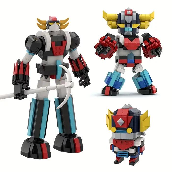 Moc Robot Goldoraked Anime Figure bloc de construction technique Mecha film constructeur modèle briq