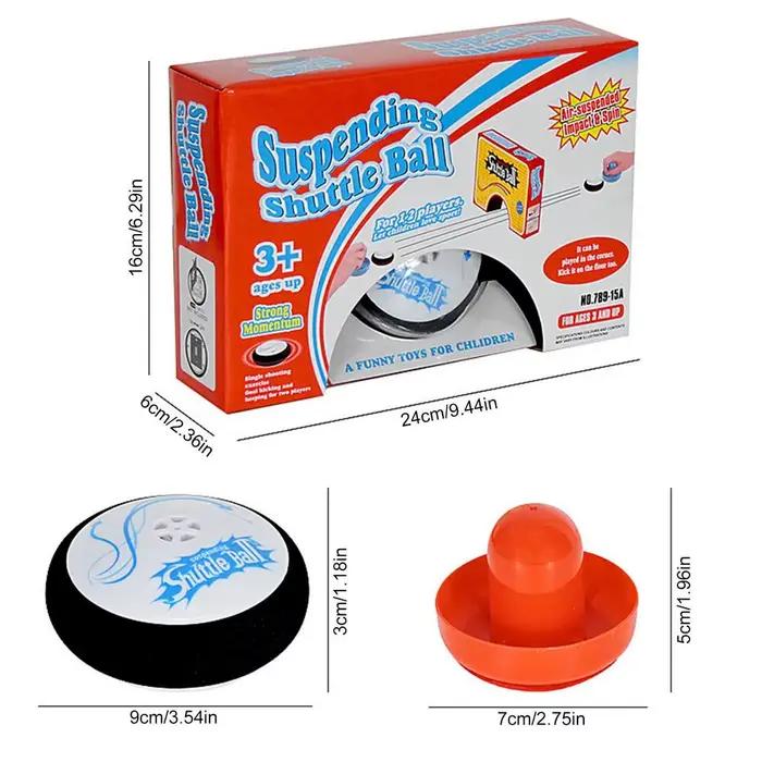 Air Hockey Hover Puck, Mini Jeu Électrique Flottant, Jeu d'Action de Table Air Hockey, Jeu d'Action 