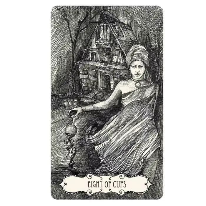 Tarot de l'Abysse, jeux de cartes, 12x7 cm