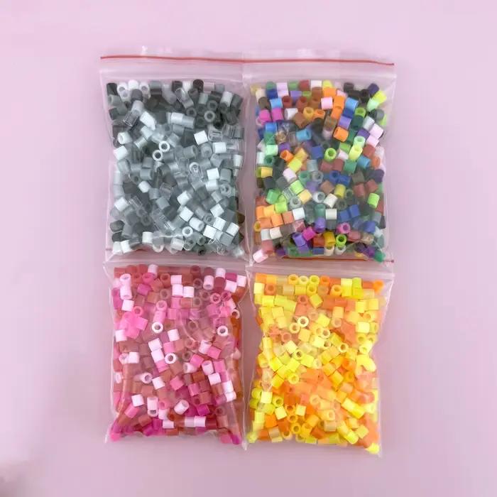 2000 pièces 5MM Hama perles Pixel Puzzle couleur mixte Hama perles bricolage cadeau à la main jouets
