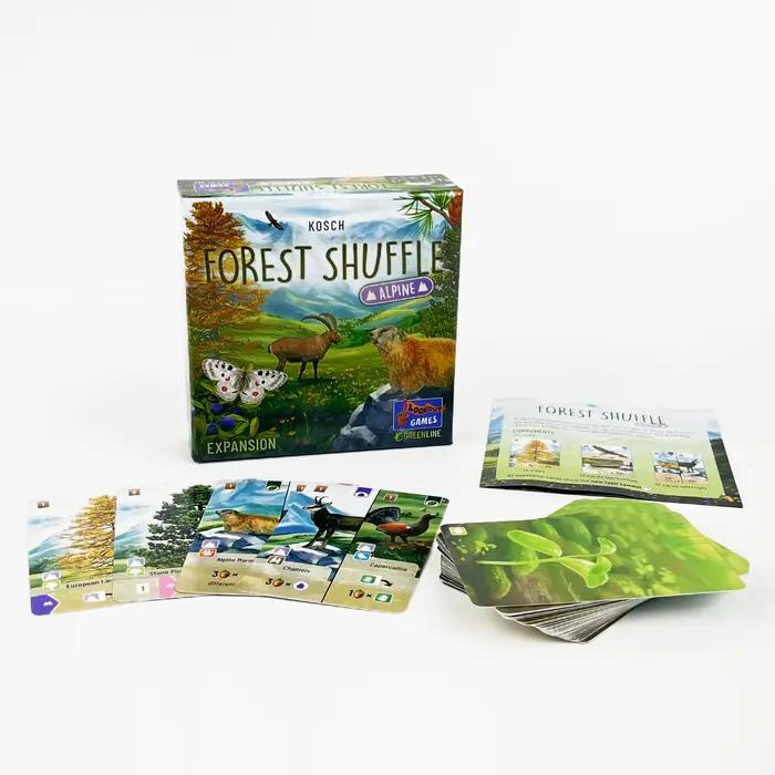 Bundle de collection de jeux de société - Forest Shuffle, Alpine, Woodland Edge 、 Exploration (2025 