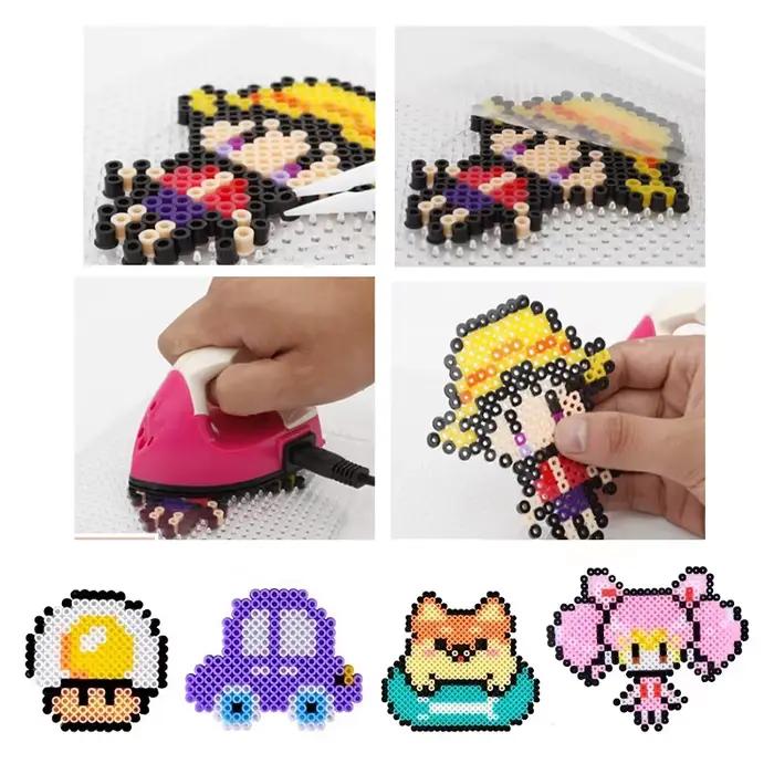 Mini perles hama pour enfants, 10000 pièces/sac, 2.6mm, jouet de bricolage, colormixing, couleur de 