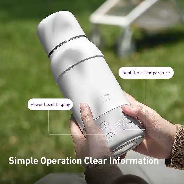 AVENT – mélangeur de lait Portable, tasse à température réglable, isolé sous vide, matériau en acier