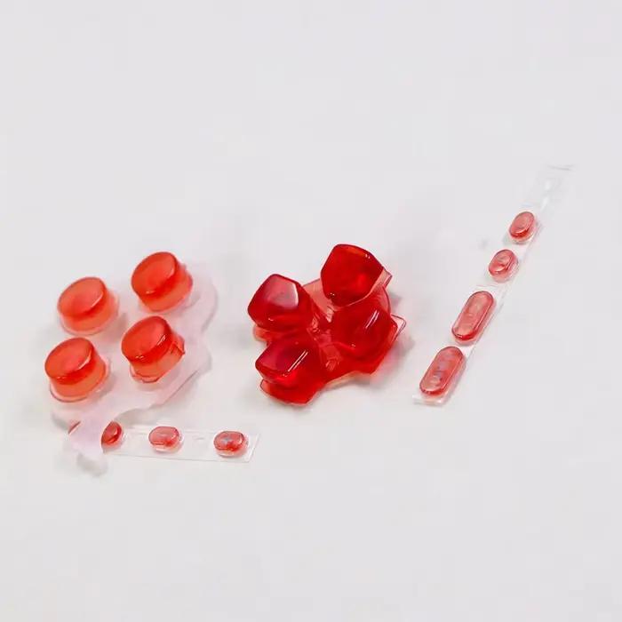 1 ensemble de boutons gauche et droit pour PSP3000, clé de direction, bouton de sélection, bouton de
