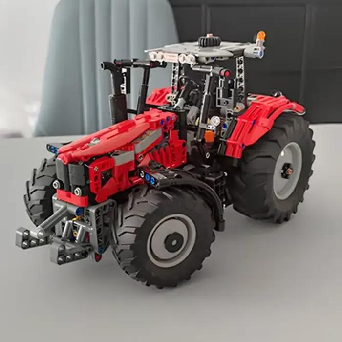 1137 pièces Massey Ferguson 7480 modèle de tracteur Moc blocs de construction bricolage créatif éduc