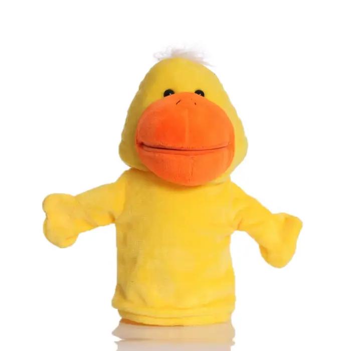 Jeu poupée apaiser jouets Animal marionnette à main éducation précoce peluche main poupée dessin ani