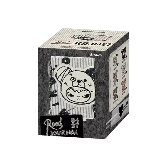POP MART Hirono Road Journal Series - Pendentif Peluche Boîte Mystère 1PC/6PCS - Peluches de Collect