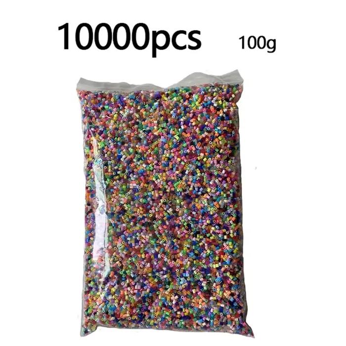 Mini perles hama pour enfants, 10000 pièces/sac, 2.6mm, jouet de bricolage, colormixing, couleur de 