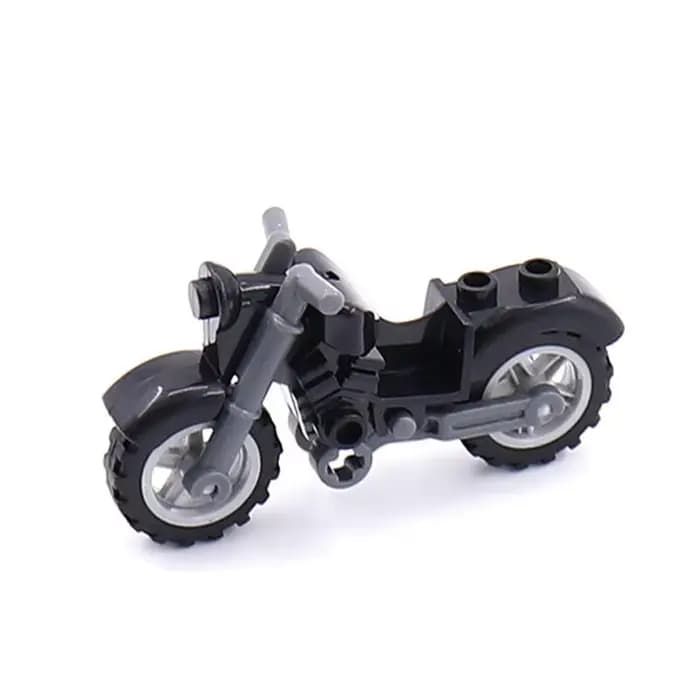 Blocs de construction de modèle d'arme de voiture de moto militaire, jouets éducatifs pour enfants, 