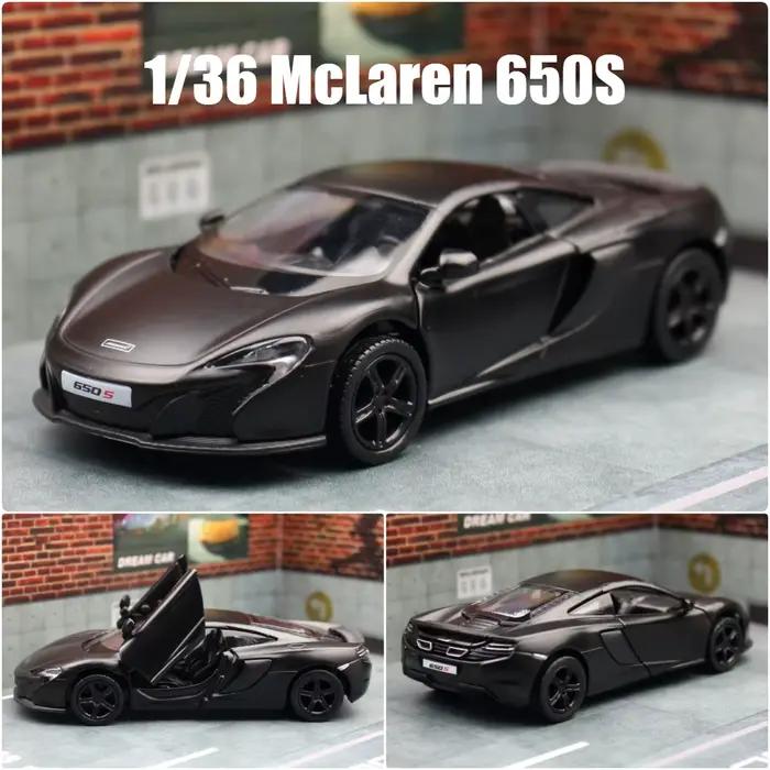 McLaren 1/36 S-Voiture jouet pour enfants, ThomZ City Diecast, Miniature Vehicle Model, Super Rib Ba