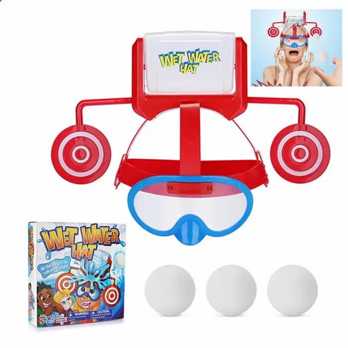 Jeu de tête humide, chapeau de défi d'eau humide, accessoire de fête, jeux de fête pour ami, interac