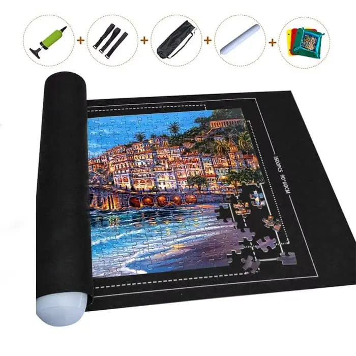 Tapis en rouleau de Puzzle professionnel, couverture en feutre jusqu'à 1500/2000/3000 pièces, access