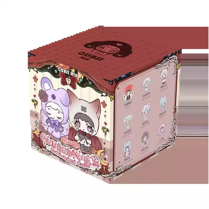 Nouvelle série Qubii Autumn Animal Castle Day & Night, mini boîte mystère mignonne, boîte de base fa