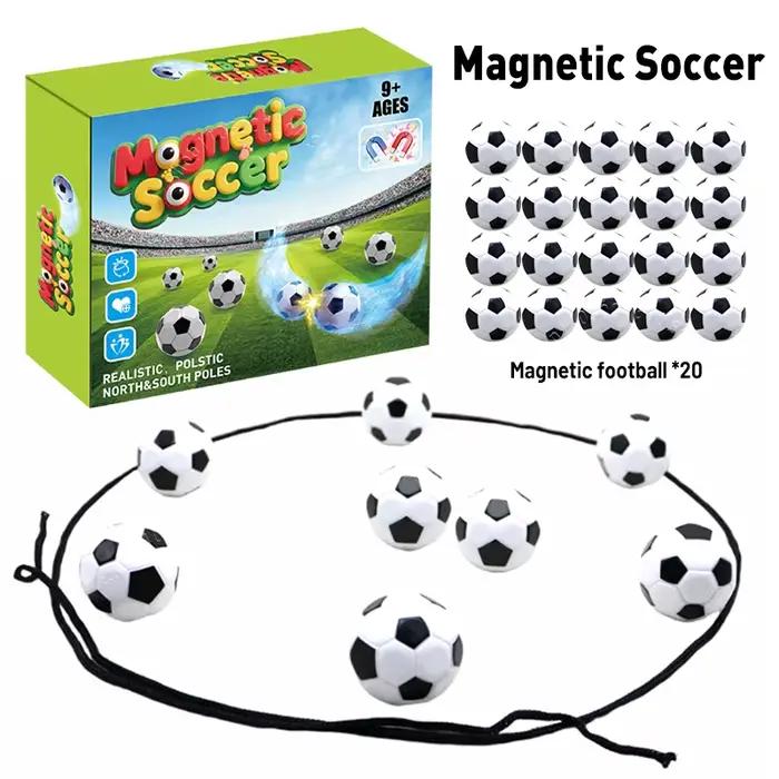 Jeu de football magnétique, jouet éducatif pour enfants, jeu de société magnétique interactif parent