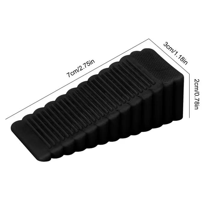 Butée de porte butoir de porte au sol cale Flexible anti-rayures support de porte intelligent empila