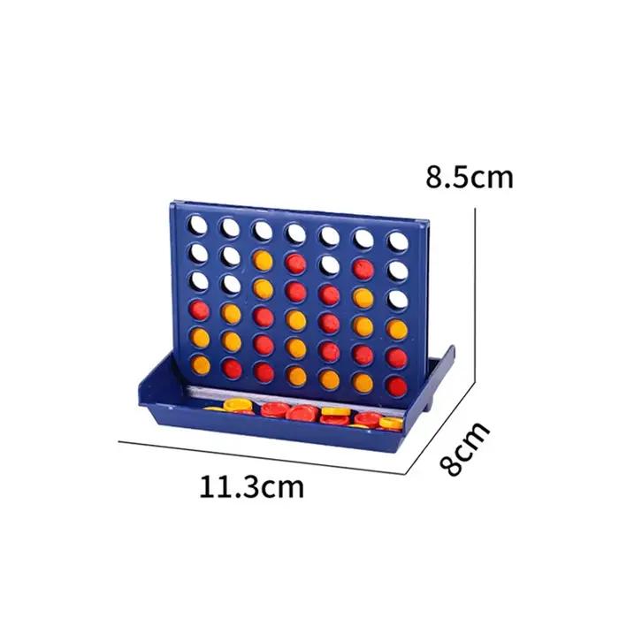 Connecter 4 en une ligne jeu de société jouets éducatifs pour enfants pliable enfants enfants ligne 