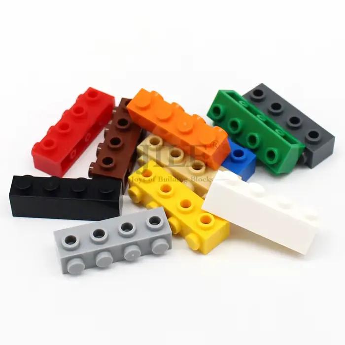 20 pièces MOC Compatible 30414 brique modifiée 1x4 avec goujons sur les blocs de Construction latéra