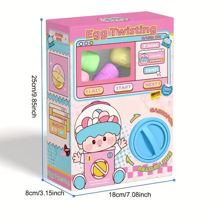 Machine à griffes pour enfants, Machine à torsion d'œufs amusante, jouets Capsule, cadeau Surprise, 