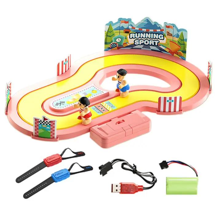 Jeu de course sur piste à détection de mouvement, jouet, activités interactives Parent-enfant pour e
