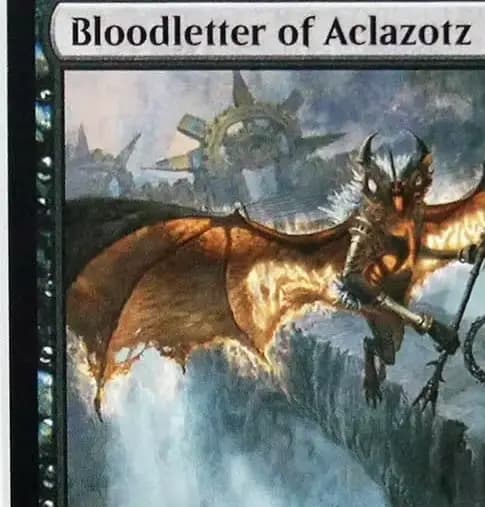 [LCI] TCG jeu de cartes magiques Black Bloodletter d'aclazotz-cartes à jouer proxy de qualité supéri