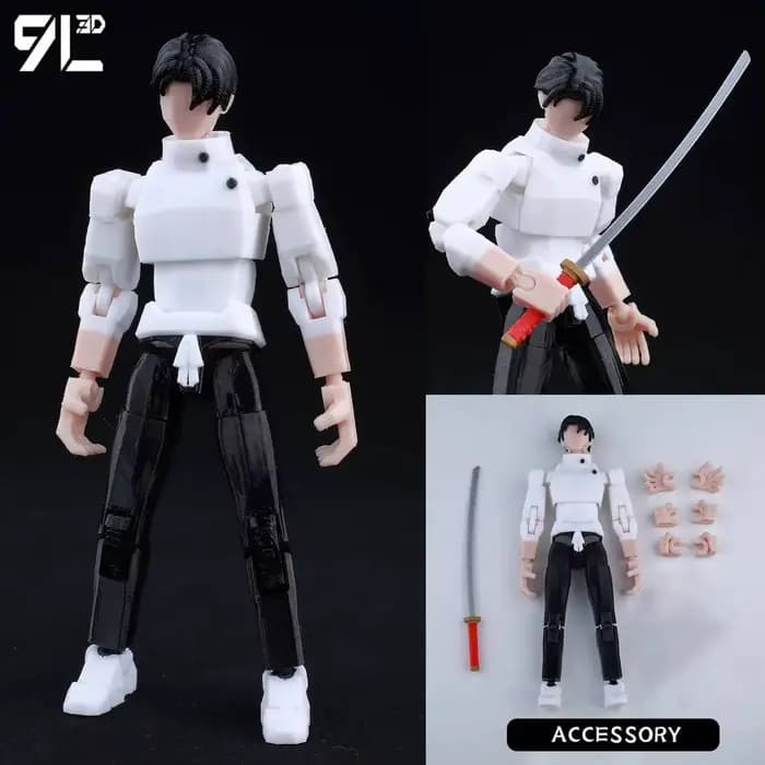 9L3D imprimé Anime Jujutsu Kaisen Sukuna Yuji Yuta Satoru Gojo chanceux factice 13 mobile Shapeshift