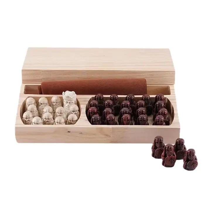 Jeu de société Portable de stratégie traditionnelle, conçu pour adultes et enfants, classique, pour 