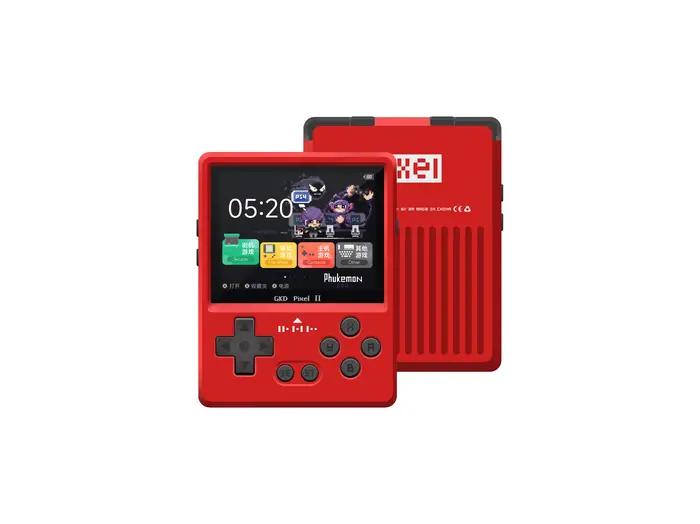 Console de jeu portable GKD Pixel 2, jeu d'arcade rétro nostalgique, corps entièrement en métal, all