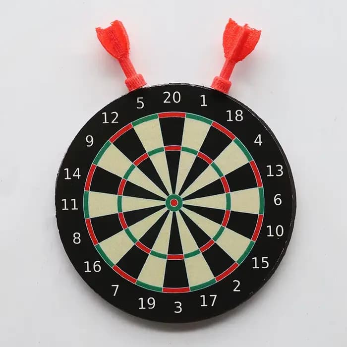 Mini jeu de fléchettes, aimants pour réfrigérateur, combinaison de jeu de simulation, accessoires de