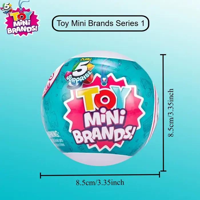 Zuru 5 Surpise Toys Myster Toy Mini Brands Série 1 Jouets Pets Alive Tortue Modèles Rares à Collecti